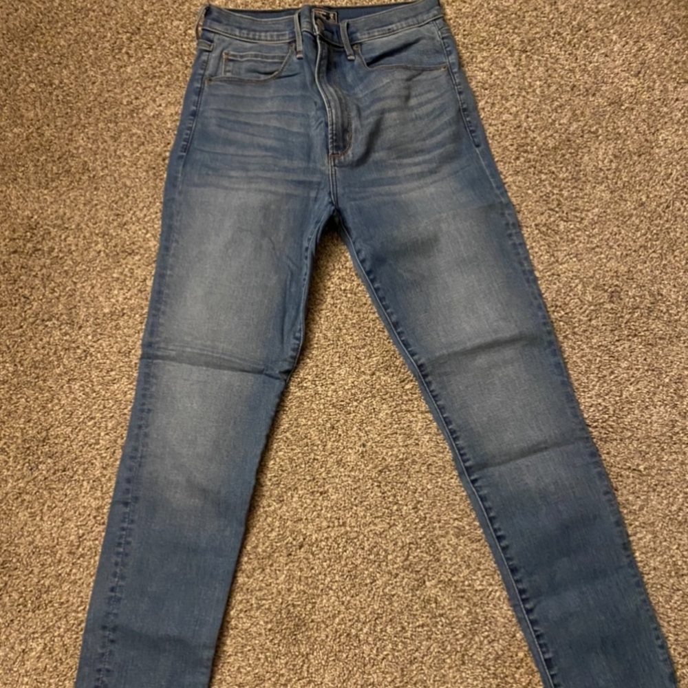 Abercrombie High rise skinny jeans